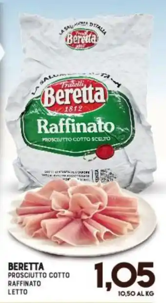 Beretta prosciutto cotto raffinato