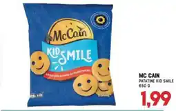 Gran Risparmio McCain Patatine Kid Smile offerta