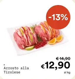 Borello Supermercati Arrosto alla Tirolese offerta