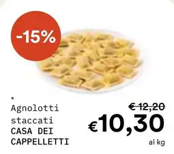Borello Supermercati Agnolotti staccati Casa dei Cappelletti offerta