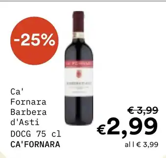 Ca' Fornara Barbera d'Asti DOCG