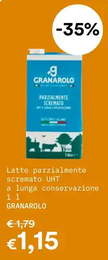 Borello Supermercati Latte parzialmente scremato UHT Granarolo offerta