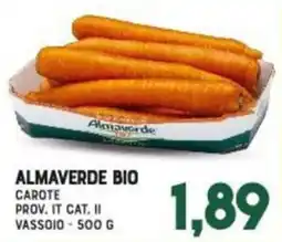 Gran Risparmio Almaverde bio carote offerta