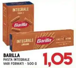 Gran Risparmio Barilla pasta integrale offerta