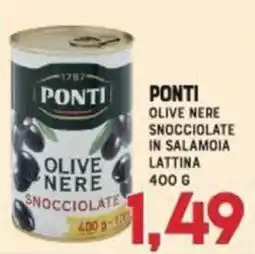 Gran Risparmio Ponti olive nere snocciolate offerta