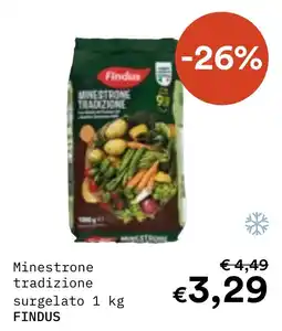 Borello Supermercati Minestrone tradizione FINDUS offerta