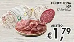 Coal Finocchiona IGP offerta