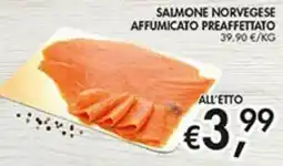 Coal Salmone norvegese affumicato preaffettato offerta