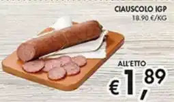 Coal Ciauscolo IGP offerta