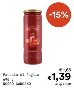 Borello Supermercati Passata di Puglia ROSSO GARGANO offerta