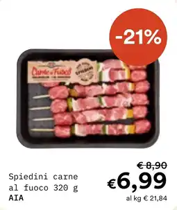 Borello Supermercati Spiedini carne al fuoco offerta