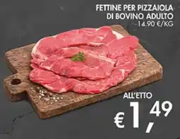 Coal Fettine per pizzaiola di bovino adulto offerta