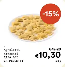 Borello Supermercati Agnolotti staccati Casa dei Cappelletti offerta