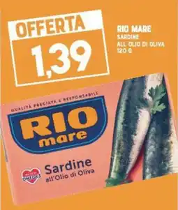 Gran Risparmio Rio mare Sardine all'Olio di Oliva offerta