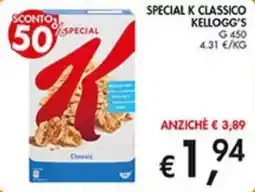 Coal Special K classico Kellogg's offerta