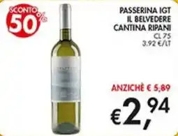 Coal Passerina IGT Il Belvedere Cantina Ripani offerta