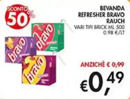 Coal Beveranda refresher Bravo Rauch offerta
