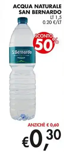 Coal Acqua naturale San Bernardo offerta
