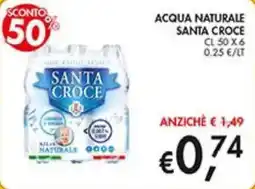 Coal Acqua naturale Santa Croce offerta