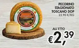 Coal Pecorino stagionato Toscano DOP offerta
