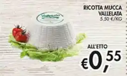 Coal Ricotta mucca vallelata offerta