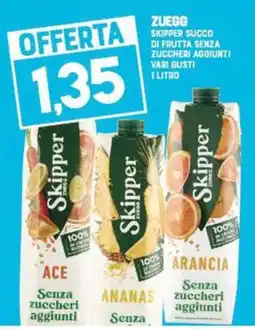 Gran Risparmio Skipper succo di frutta senza zuccheri aggiunti offerta