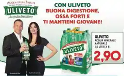 Gran Risparmio Uliveto acqua minerale naturale offerta