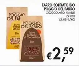 Coal Poggio del Farro Farro Soffiato al Cioccolato Bio offerta