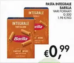 Coal Pasta integrale Barilla offerta