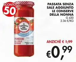 Coal Le conserve della nonna pomodoro dell'emilia romagna offerta
