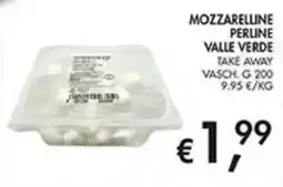 Coal Mozzarelle perline valle verde offerta