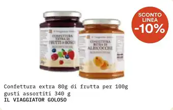Confettura extra gusti assortiti IL VIAGGIATOR GOLOSO