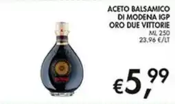 Coal Aceto balsamico di Modena IGP Oro Due Vittorie offerta