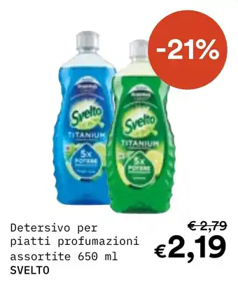 Detersivo per piatti profumazioni assortite Svelto