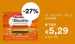 Borello Supermercati Il Biscotto PLASMON offerta