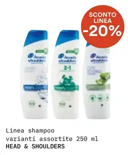 Borello Supermercati Linea shampoo HEAD & SHOULDERS offerta