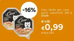 Borello Supermercati Cibo Umidoper cani offerta