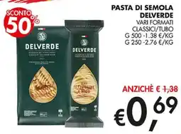 Coal Pasta di semola Delverde offerta