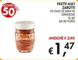 Coal Filetti alici Zarotti offerta