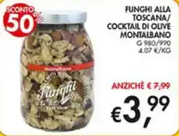 Coal Funghi alla Toscana offerta