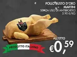 Coal Pollo Busto d'Oro Martini offerta