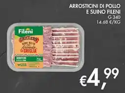 Coal Arrostitini di pollo e suino Fileni offerta