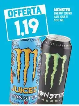 Gran Risparmio Monster Energy Drink offerta