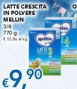 Migross Supermercati e Market Latte crescita in polvere Mellin offerta