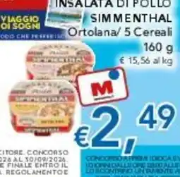 Migross Supermercati e Market Insalata di pollo Simmental offerta