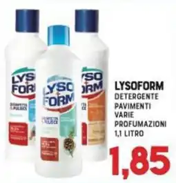 Gran Risparmio Lysoform detergente pavimenti offerta