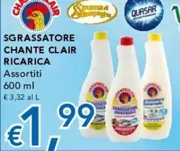 Migross Supermercati e Market Sgrassatore Chante Clair Ricarica offerta