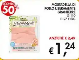 Coal Mortadella di pollo liberamente offerta
