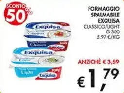 Coal Formaggio spalmabile Exquisa offerta