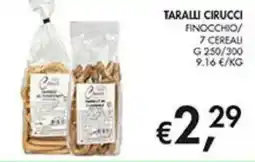 Coal Taralli Cirucci offerta